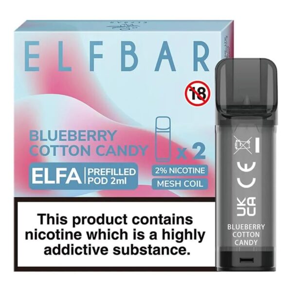 Elfbar elfa prefilled pods 20mg - 2pk